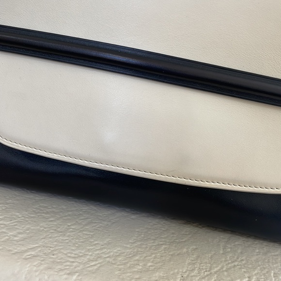 The Row Bicolor Runway Bag Black and White Top Handle - Picture 4 of 16